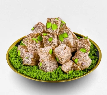 Fıstıklı Portakallı Kuş Lokum