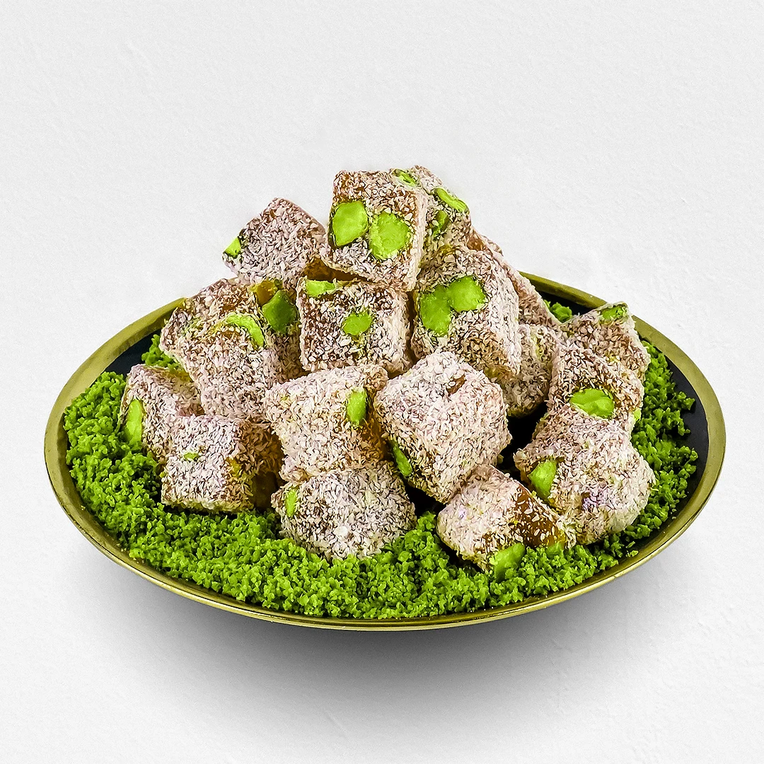 Fıstıklı Elmalı Kuş Lokum